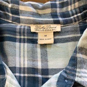 Girl/woman’s short sleeve flannel